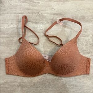 Victoria's Secret Leopard Print Bra in Brown